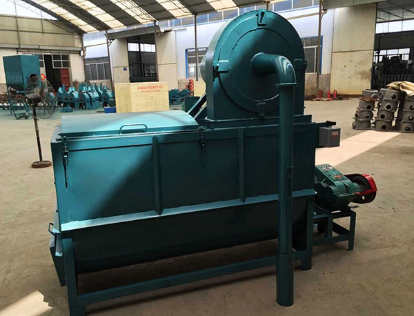 9FH臥式自吸粉碎攪拌機(jī)背面