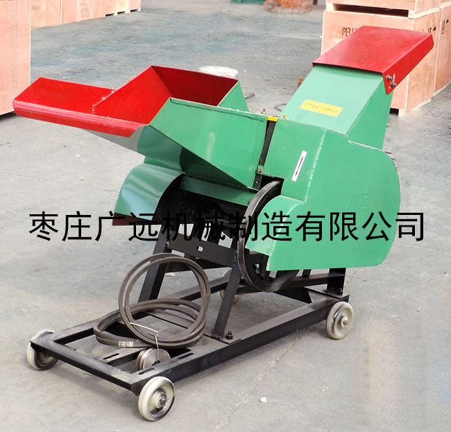 滾筒式250型鍘草機實拍